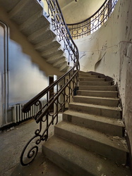 Schloss Beichlingen - Alte Treppe im Lehnshaus